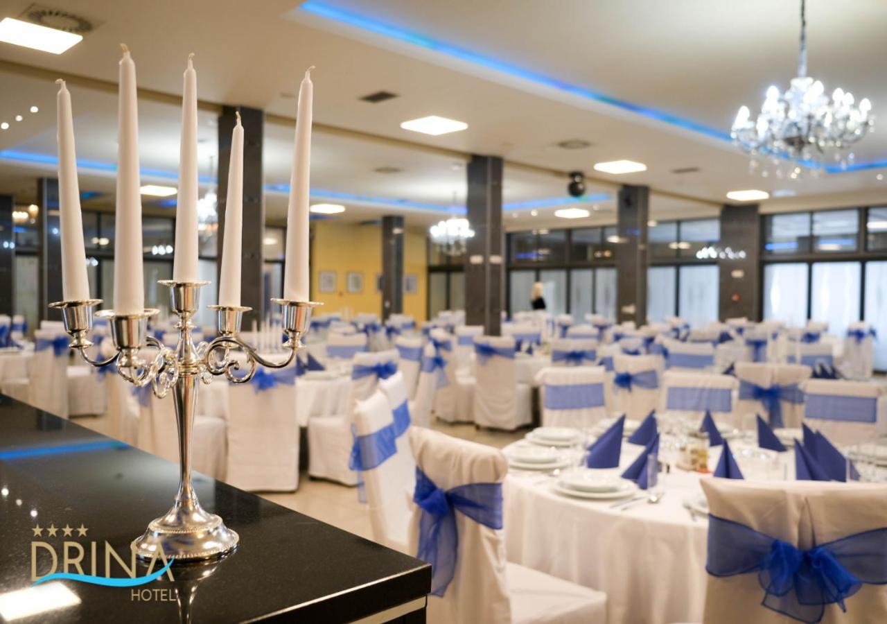 Drina Hotel Bijeljina Esterno foto