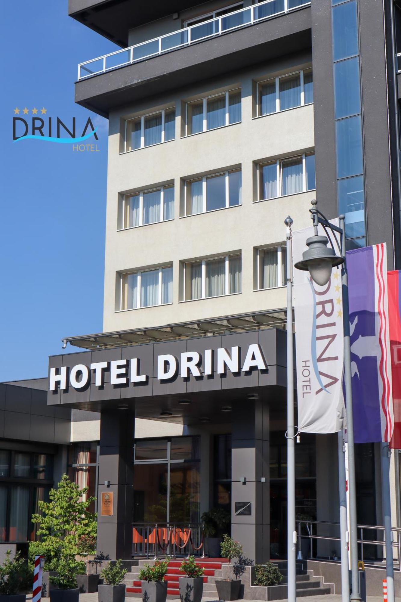 Drina Hotel Bijeljina Esterno foto