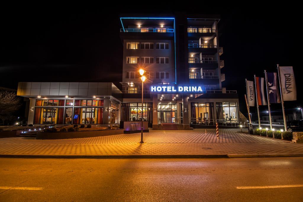 Drina Hotel Bijeljina Esterno foto